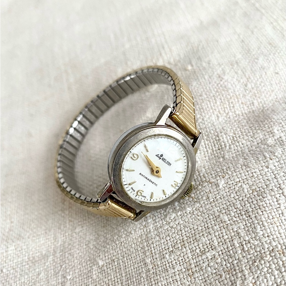 VTG Swiss 10GF Lady Nelson Wrist Watch